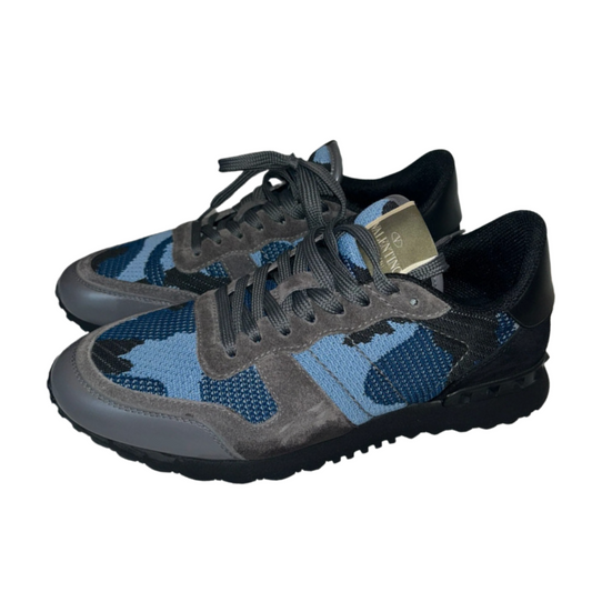 Valentino Garavani Rockrunner Sneakers (Navy Camo)