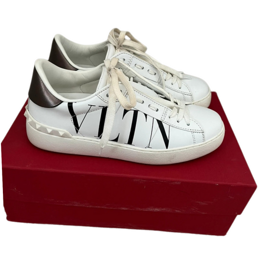 Valentino Garavani Open VLTN Sneakers (White) (Womens)
