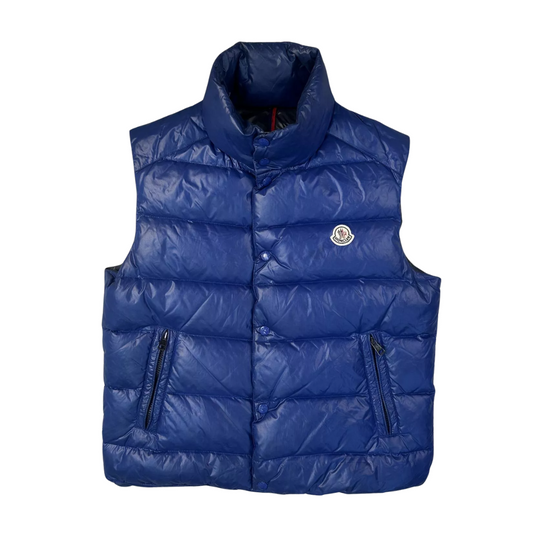 Moncler Tib Gilet Down Vest (Royal Blue)