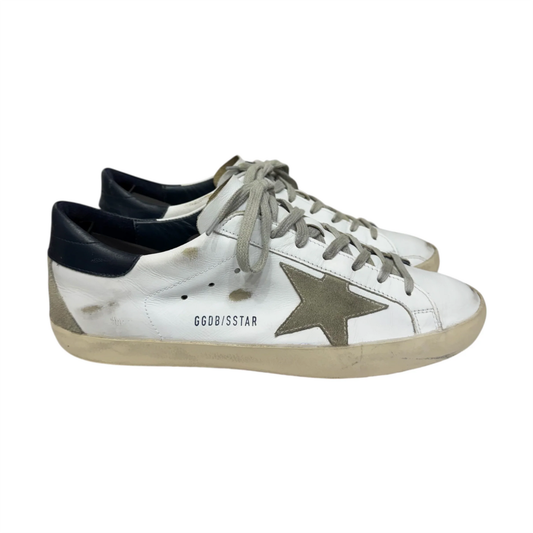 Golden Goose Superstar Sneakers (White Black)