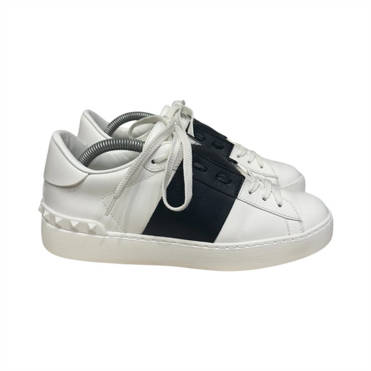 Valentino Garavani Open Sneakers (White Black) (Womens)
