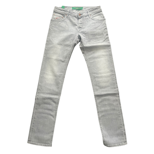 Handpicked Orvieto Slim Fit Jeans (Grey) (New)