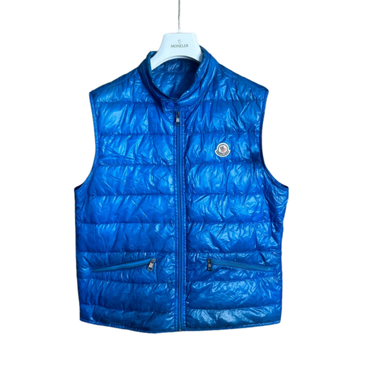 Moncler Gui Gilet Vest (Blue)