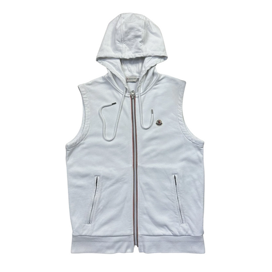 Moncler Maglia Gilet Vest (White)