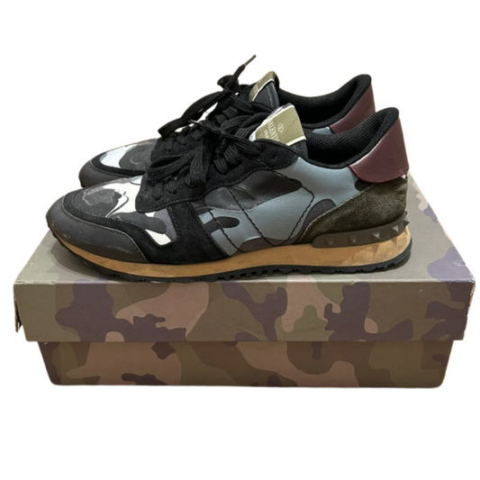 Valentino Garavani Rockrunner Sneakers (Black Camo)