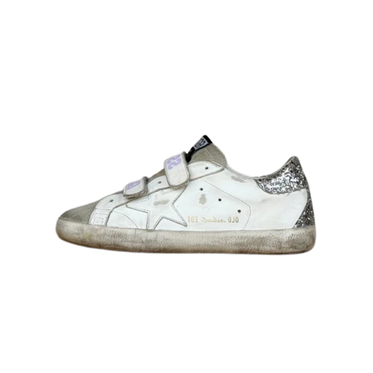 Golden Goose Superstar Sneakers (White) (Womens)