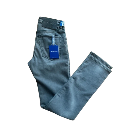 Jacob Cohën Bard Slim Fit Jeans (Gray) (New)