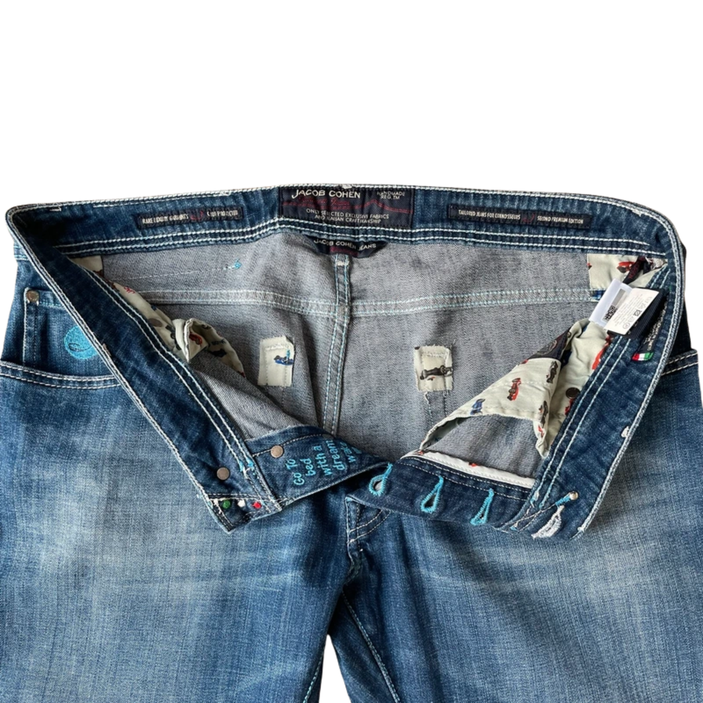 Jacob Cohën 622 Slim fit Jeans (Navy)