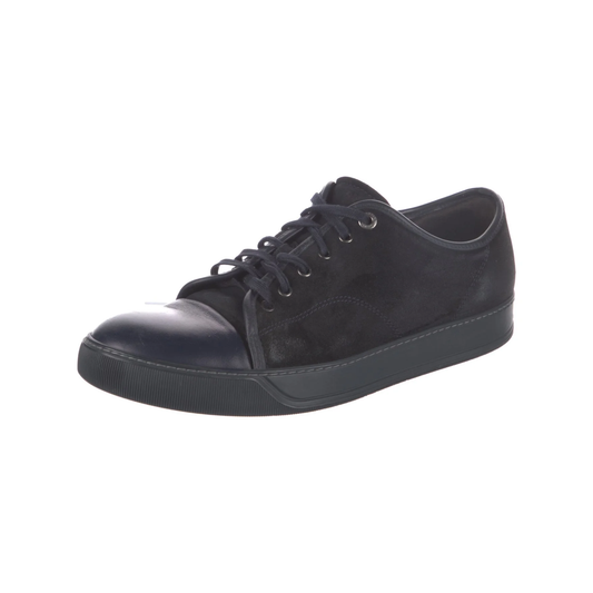 Lanvin Cap Toe Sneakers (Black)