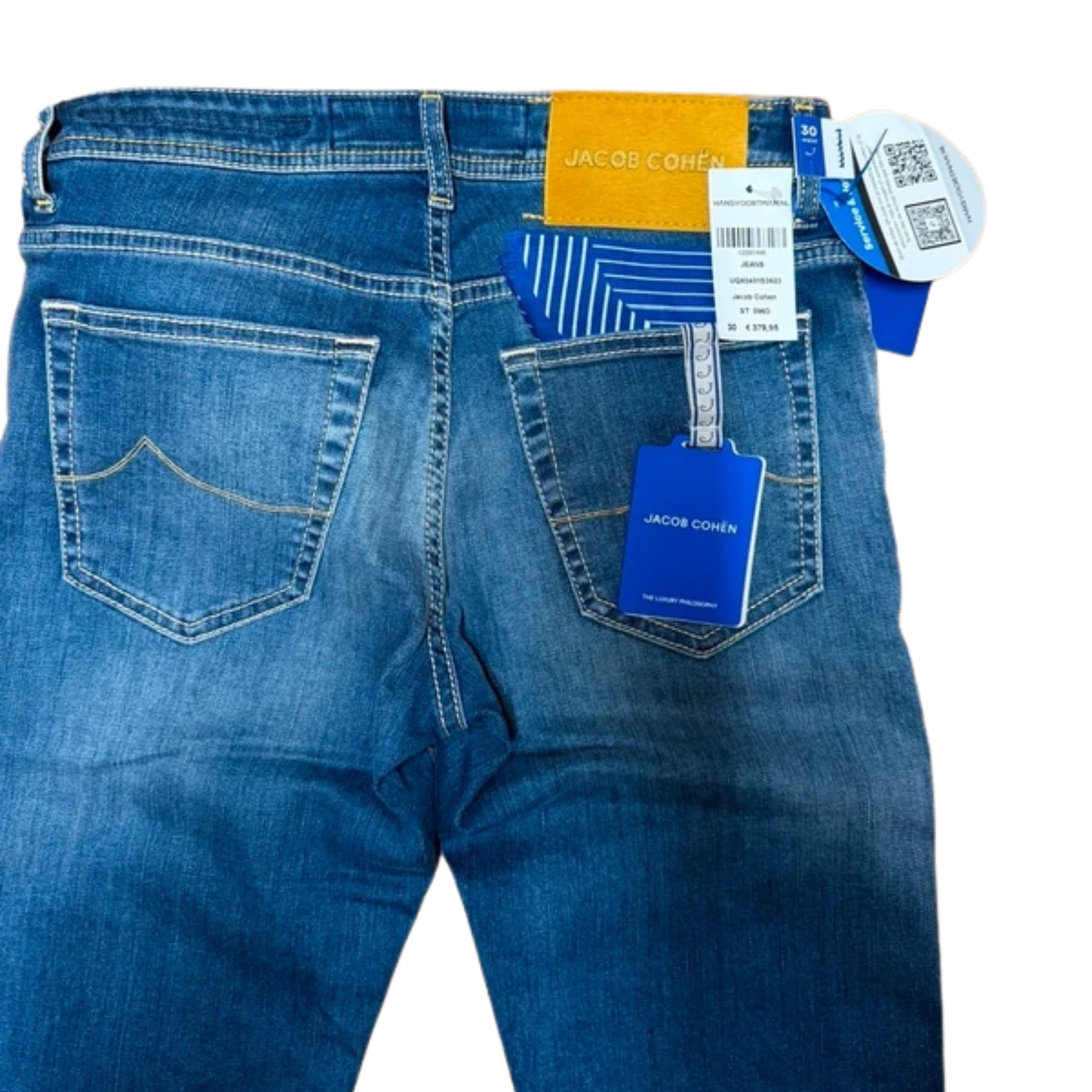 Jacob Cohën Nick Slim Fit Jeans (Navy) (New)
