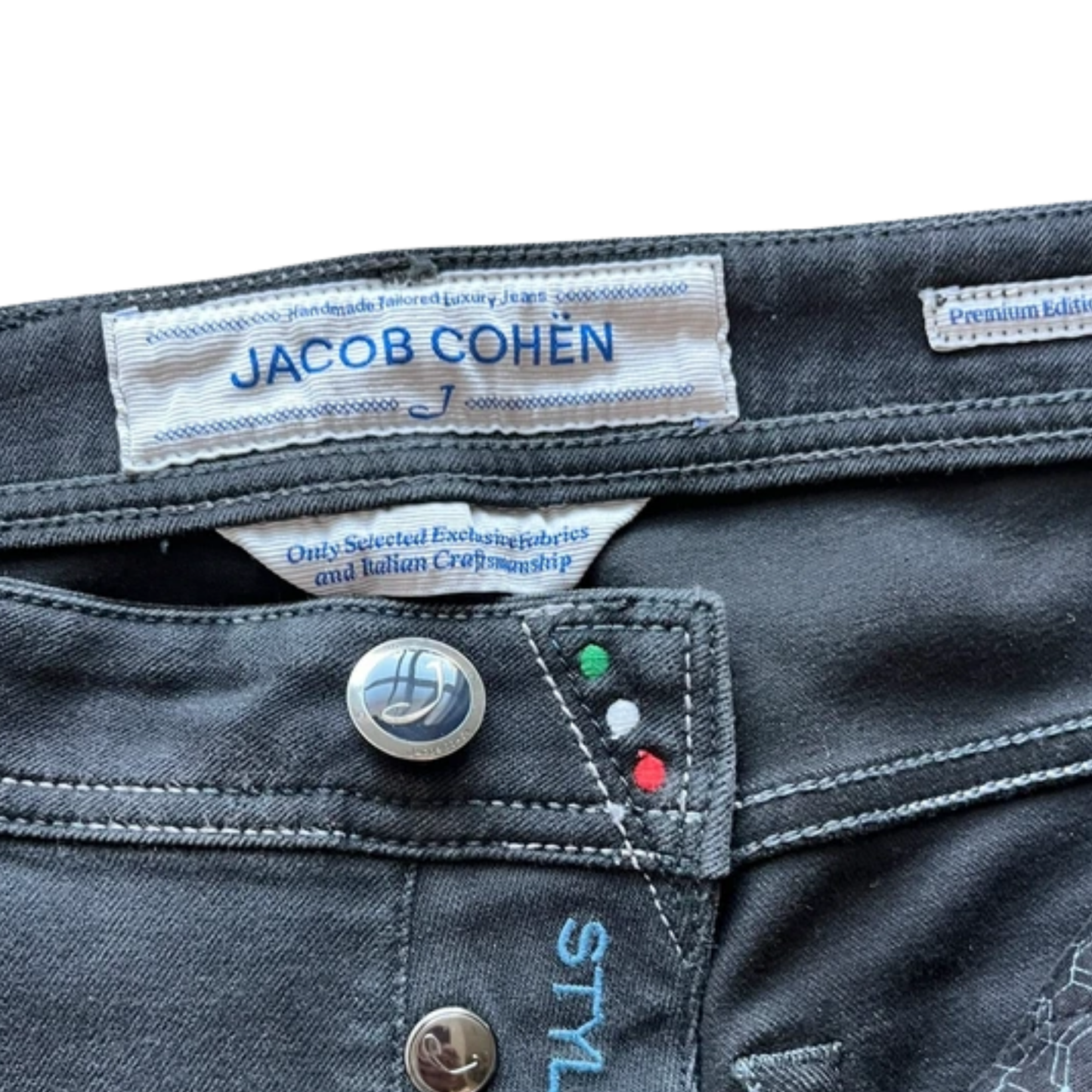 Jacob Cohën 688 Slim fit Jeans (Black)