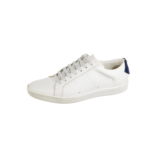 Saint Laurent Low Top Sneakers (White)