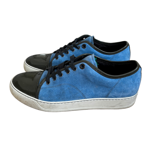 Lanvin Cap Toe Sneakers (Blue)