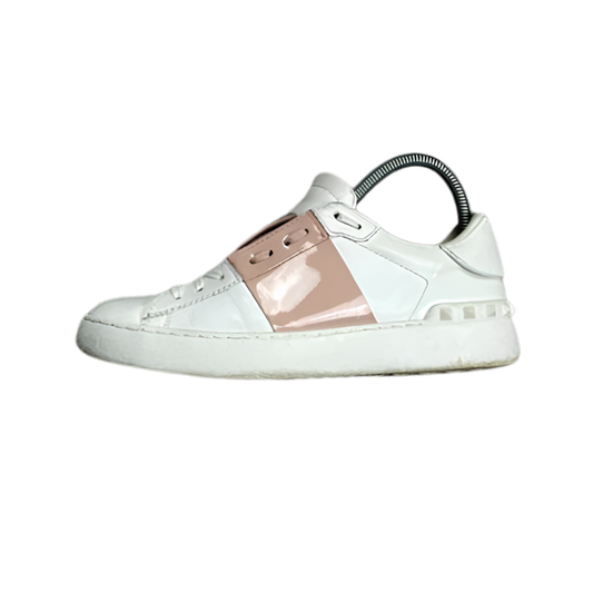 Valentino Open Sneakers (Pink) (Womens)