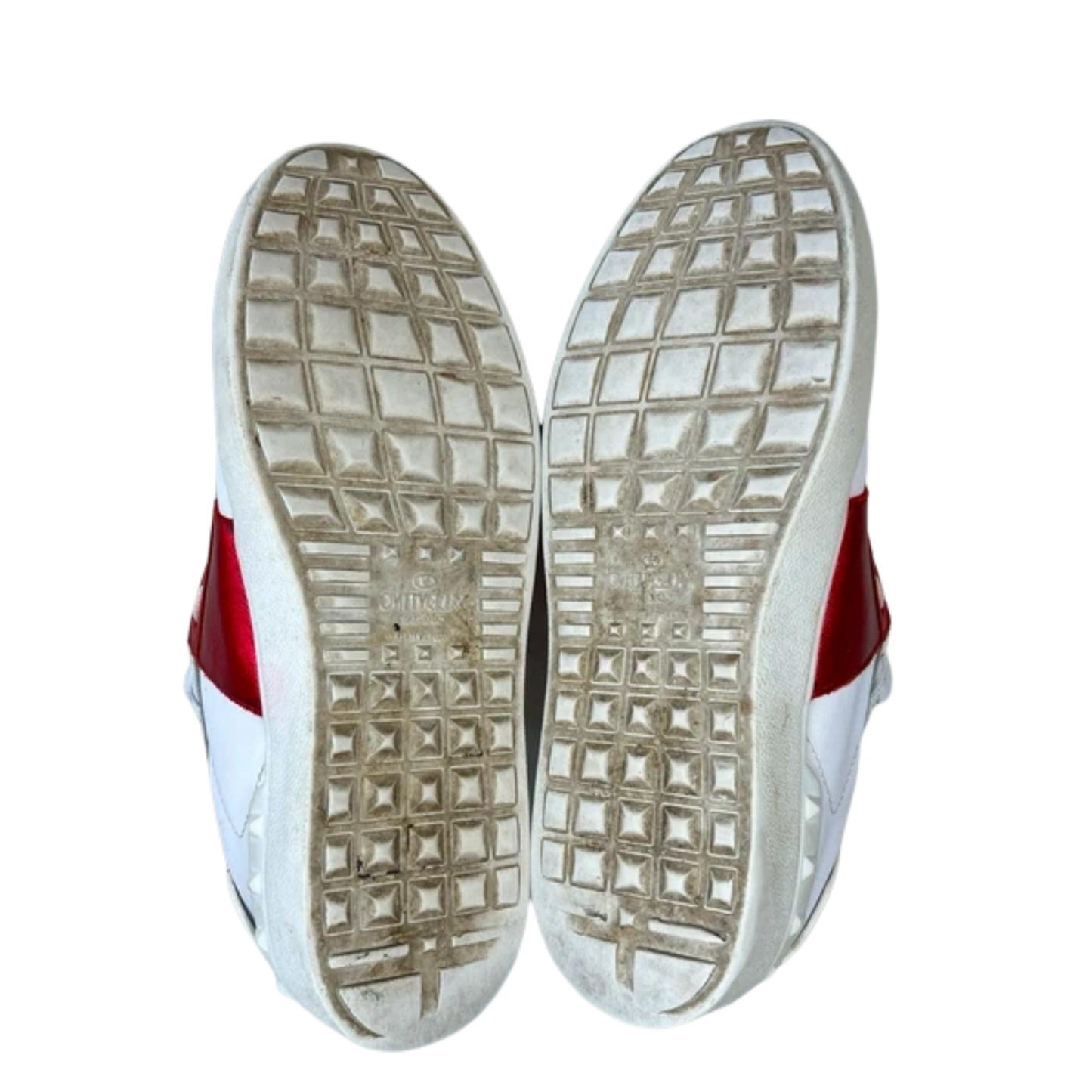 Valentino Open Sneakers (Red) (Womens)