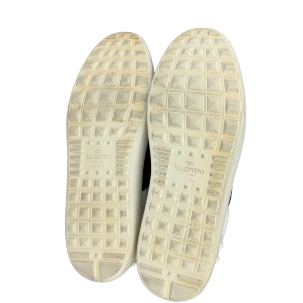 Valentino Garavani Open Sneakers (White Burgundy)