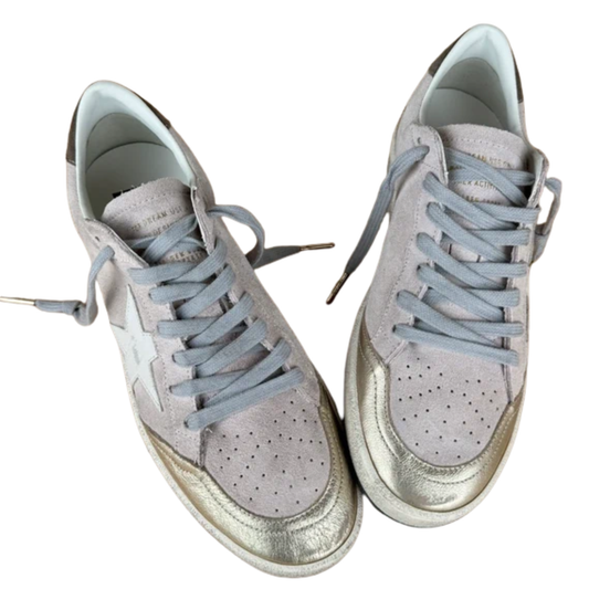 Golden Goose Ballstar Sneakers (Grey) (New)