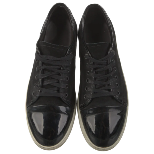Lanvin Cap Toe Sneakers (Black)