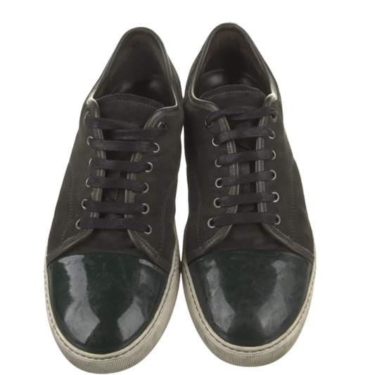 Lanvin Cap Toe Sneakers (Black)