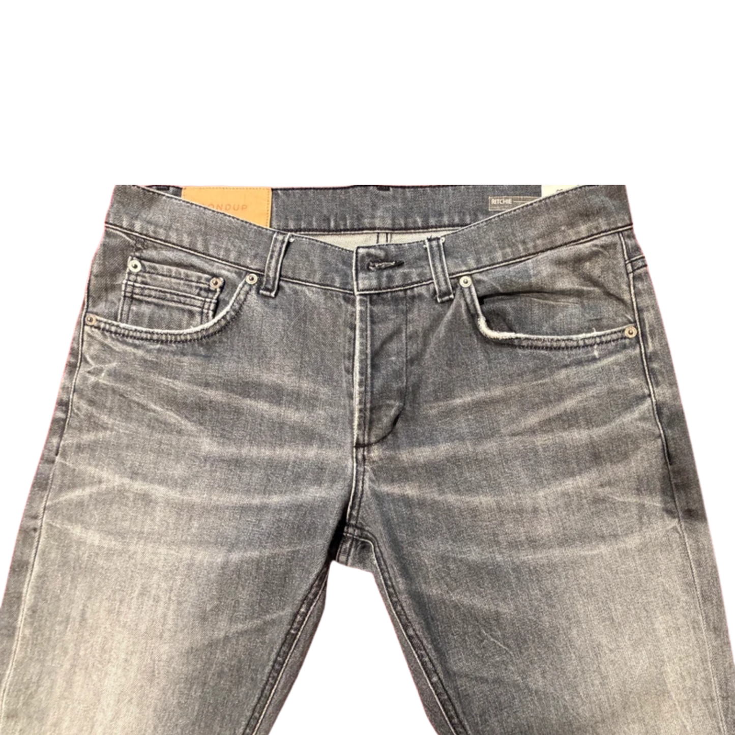 Dondup Ritchie Skinny Fit Jeans (Gray)