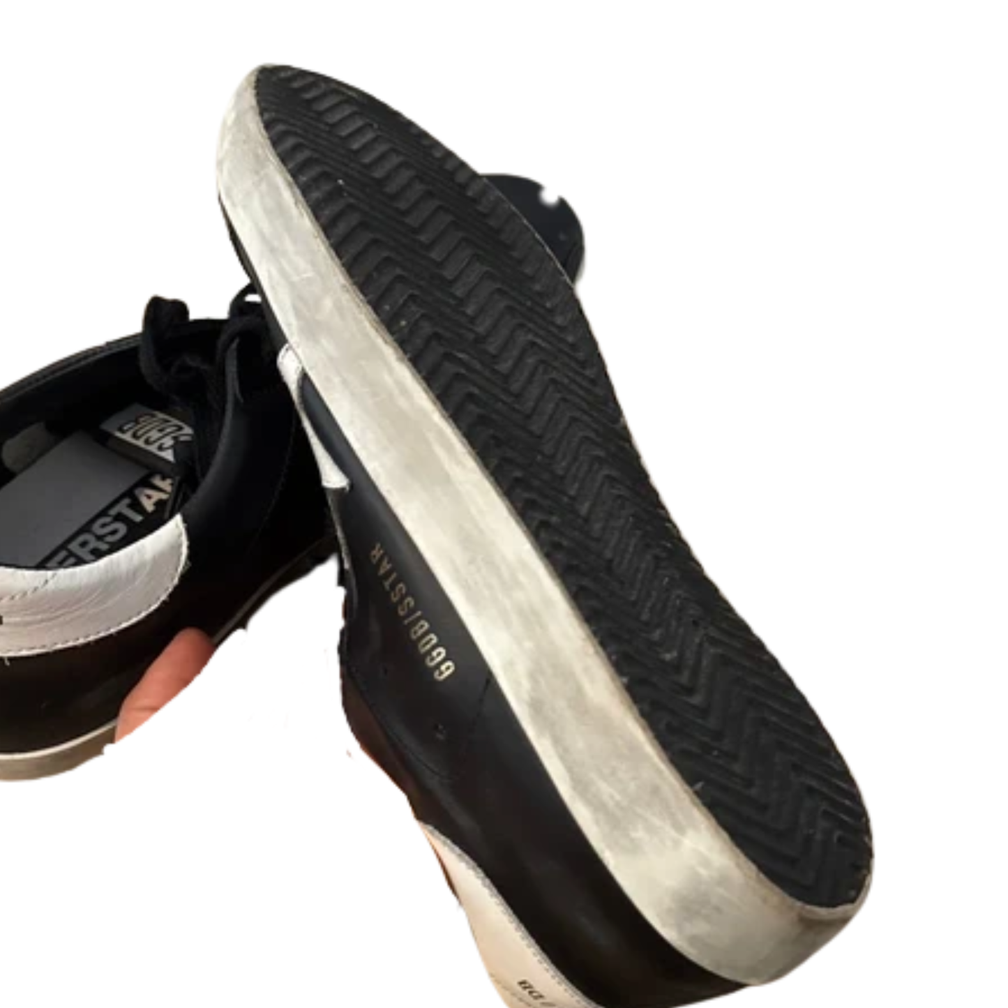 Golden Goose Superstar Sneakers (Black)