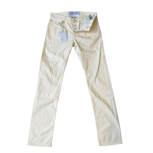 Jacob Cohën 622 Slim Fit Jeans (Cream) (New)