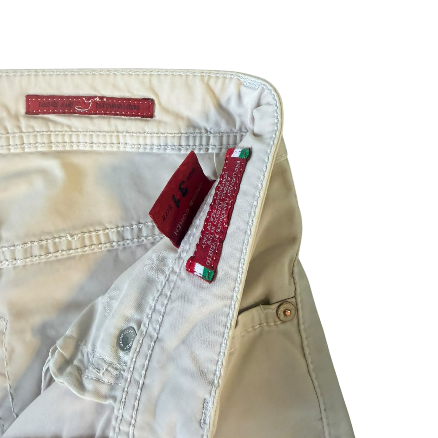 Jacob Cohën 688 Slim Fit Jeans (White)
