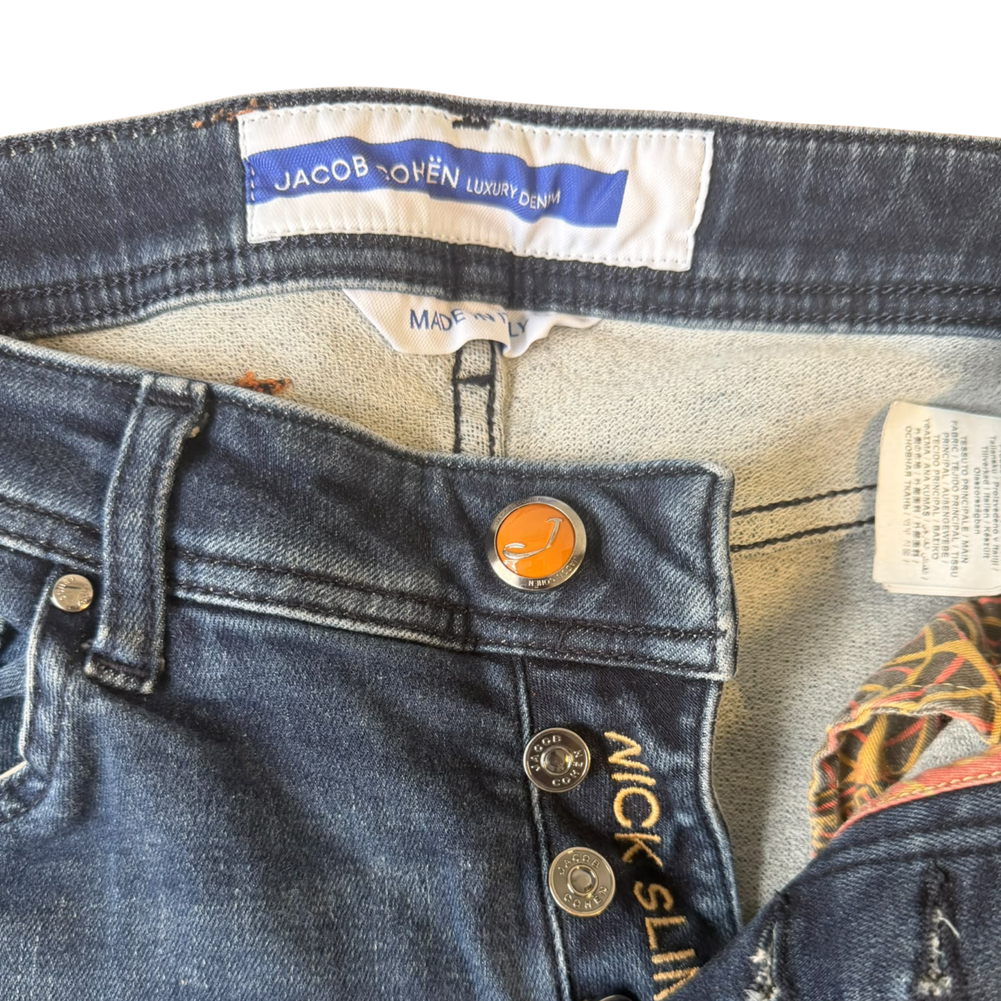Jacob Cohën Nick Slim fit Jeans (Navy)