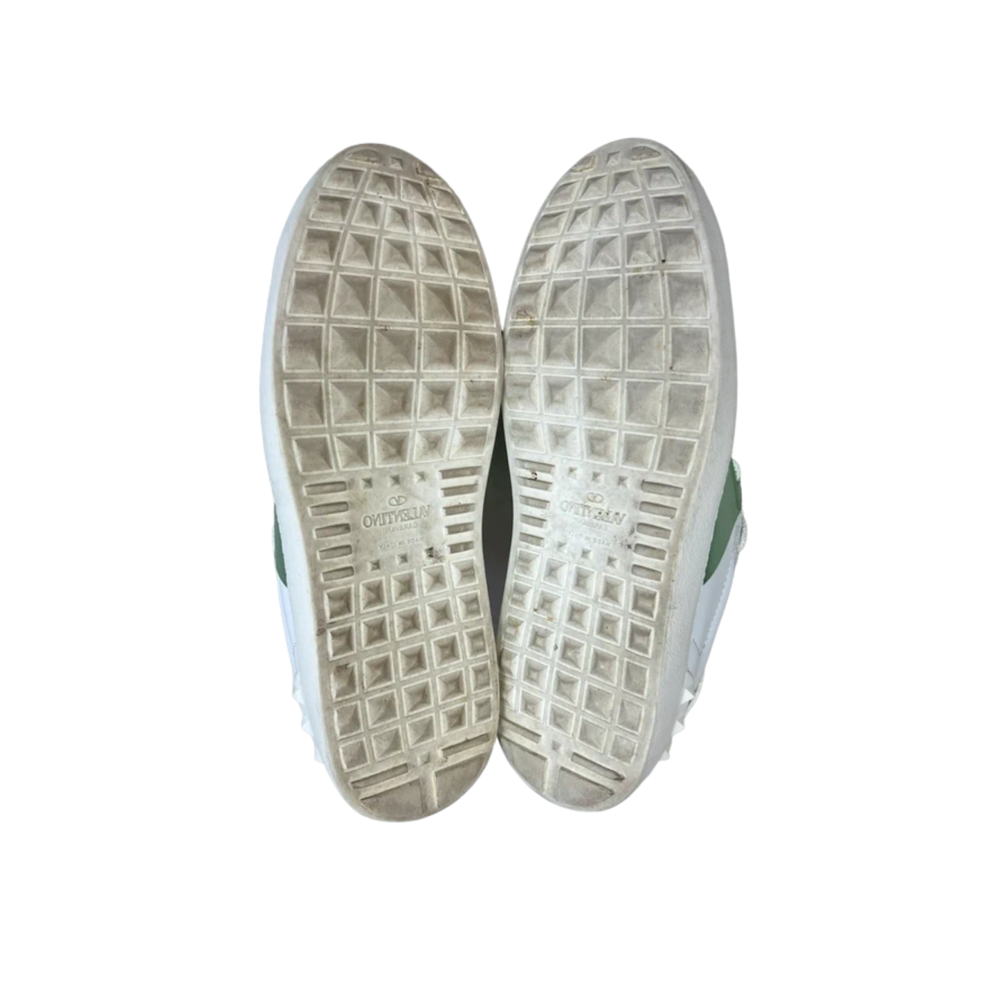 Valentino Open Sneakers (Green) (Womens)