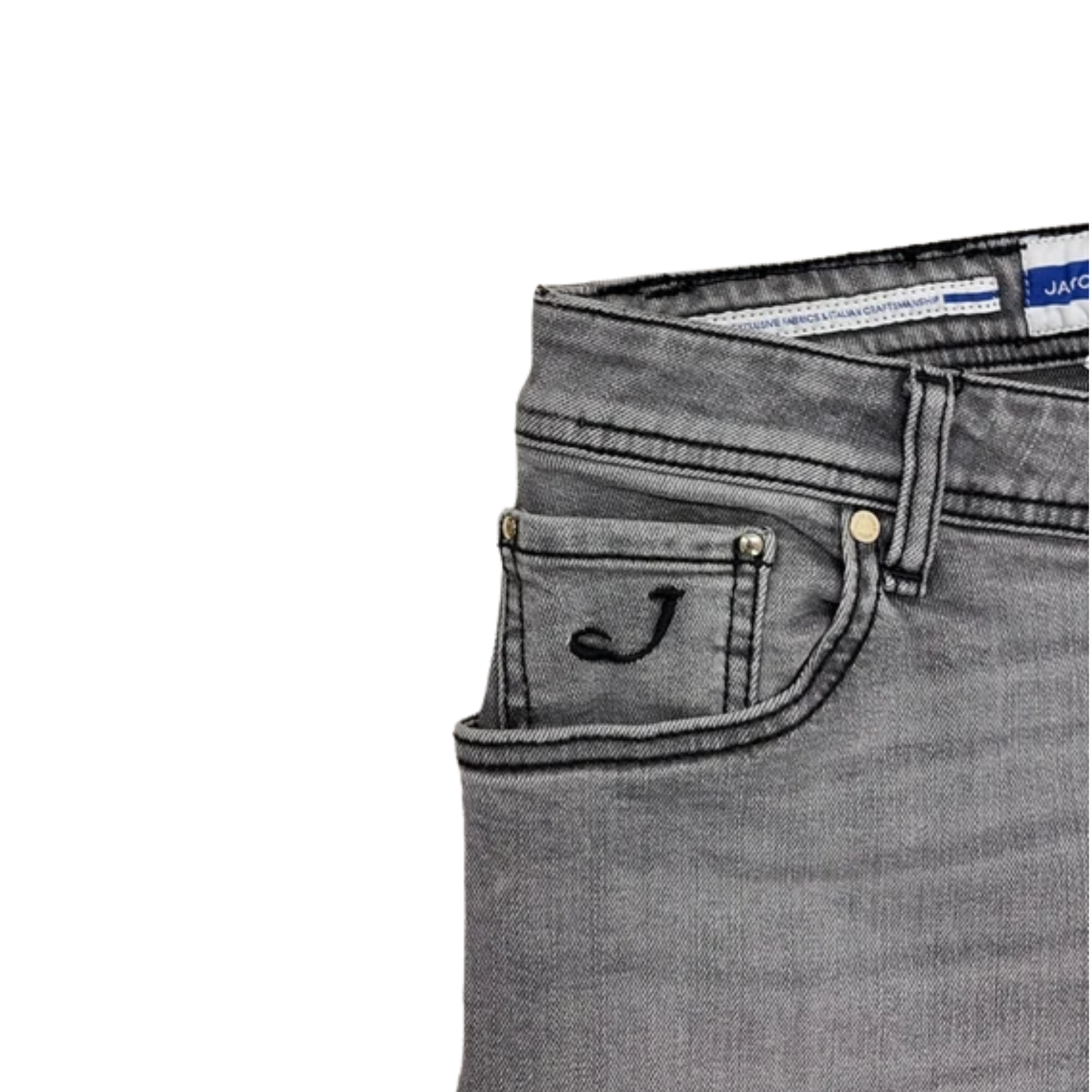 Jacob Cohën 622 Slim Fit Jeans (Gray)