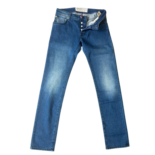Jacob Cohën 622 Slim fit Jeans (Navy) (New)