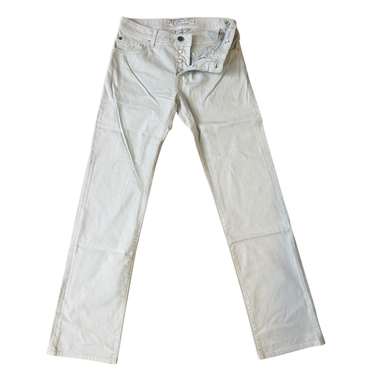 Jacob Cohën Handmade Slim fit Jeans (White) (New)