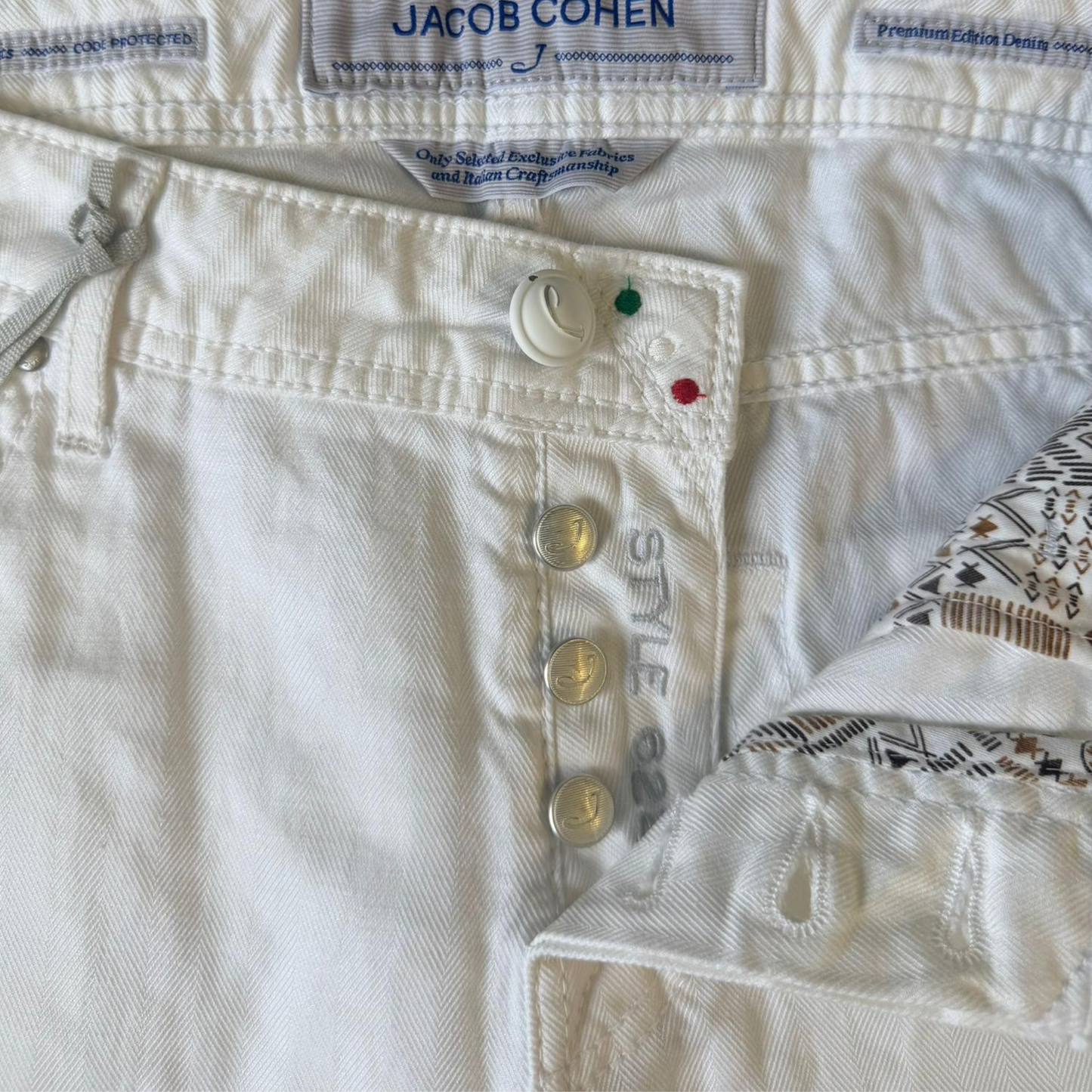 Jacob Cohën 622 Slim fit Jeans (white) (New)