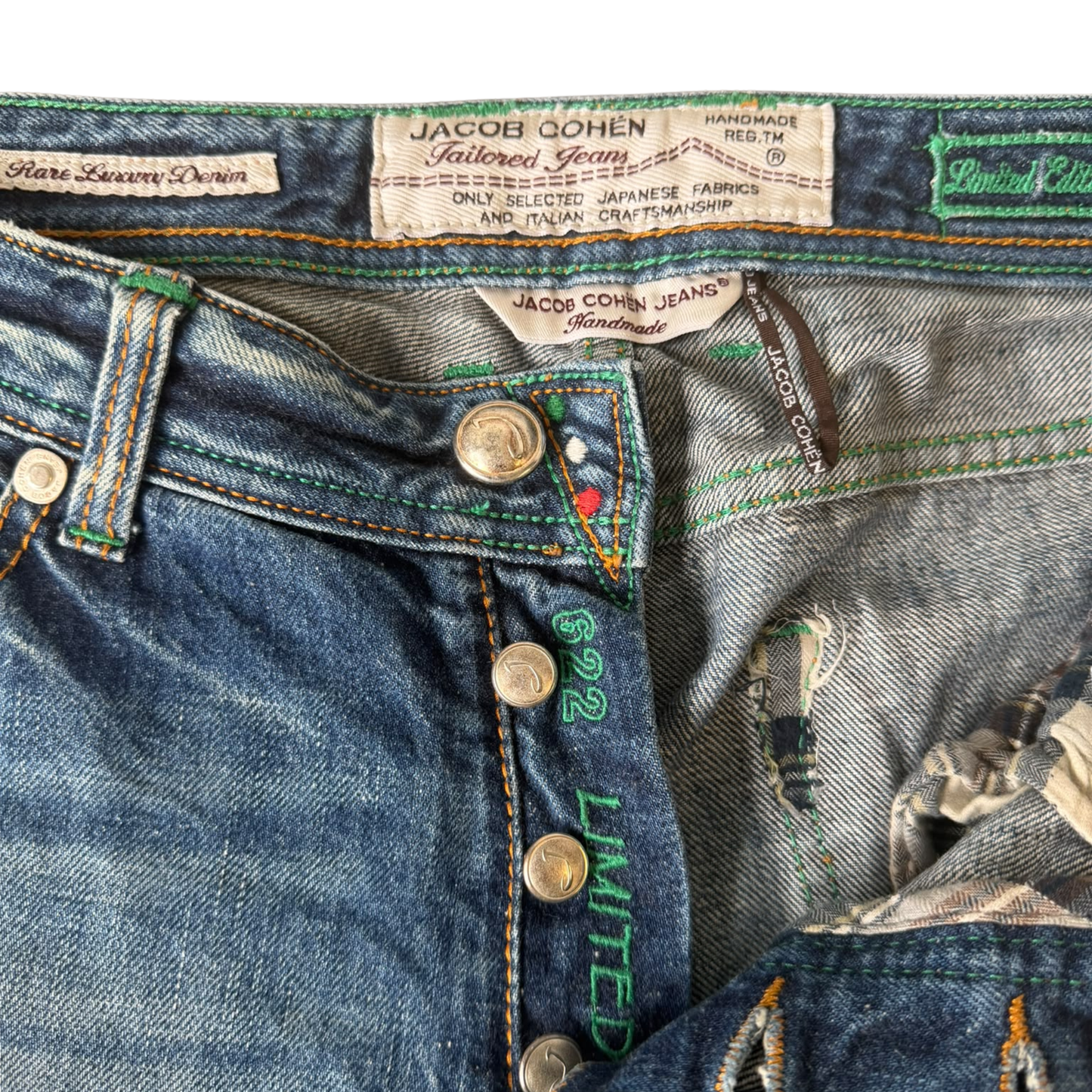 Jacob Cohën 622 Slim fit Jeans (Navy) (Limited)