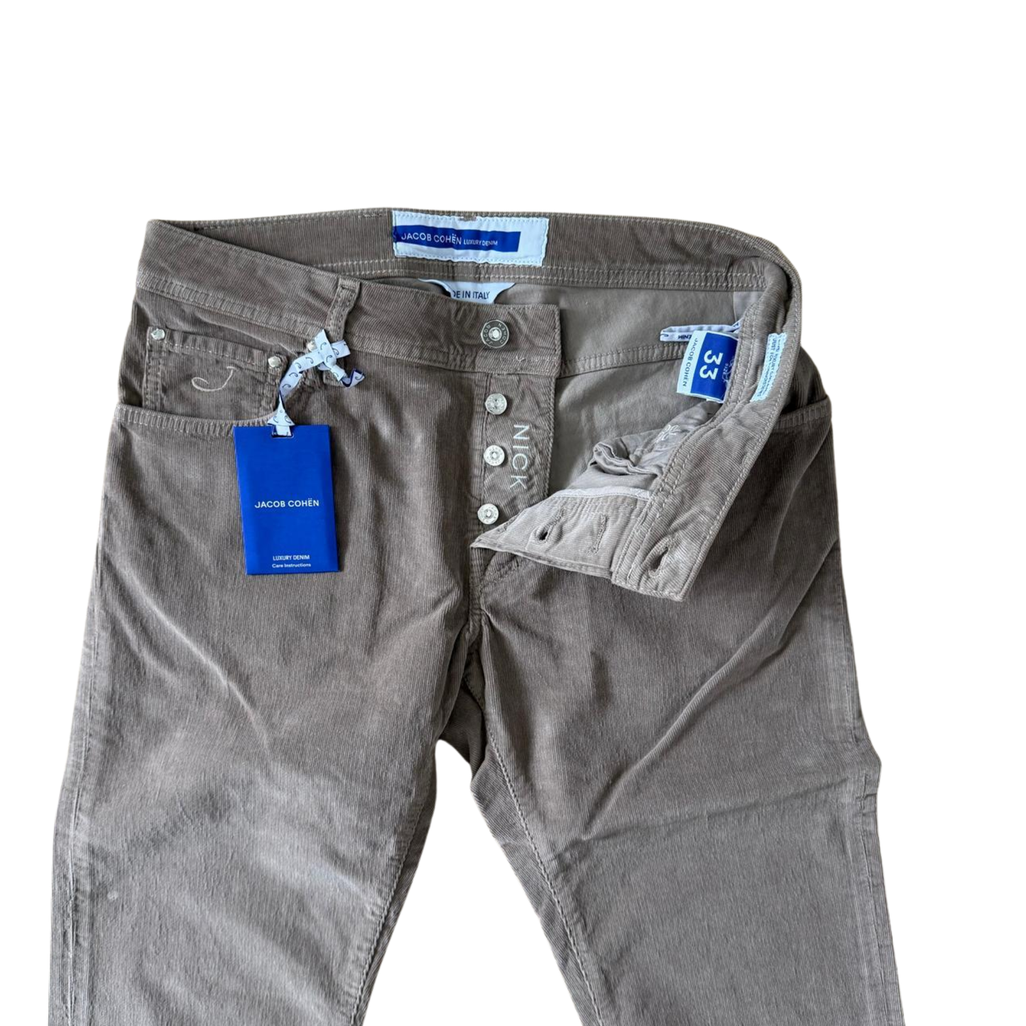 Jacob Cohën Nick Slim fit Jeans (Gray)(New)