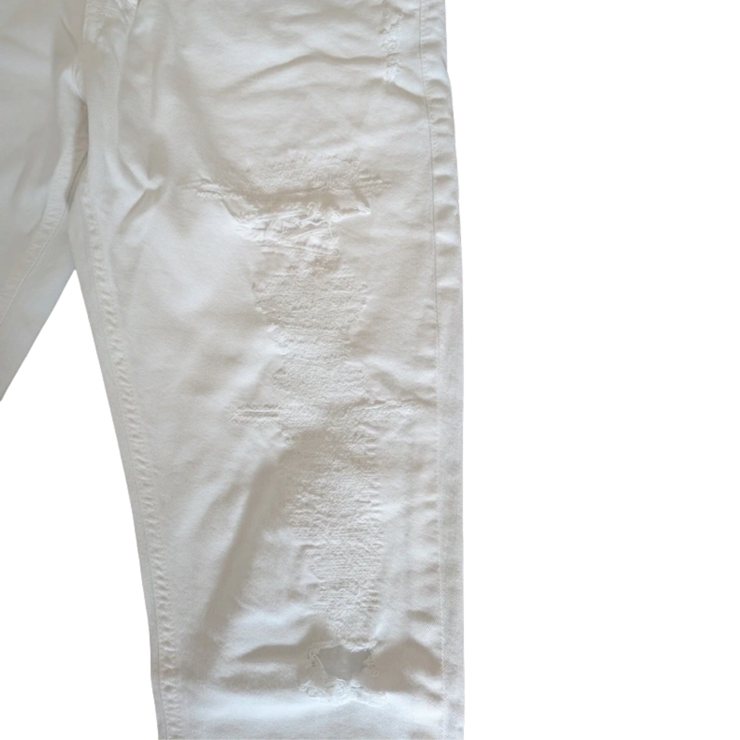 Dondup Mius Slim Fit Jeans (White)