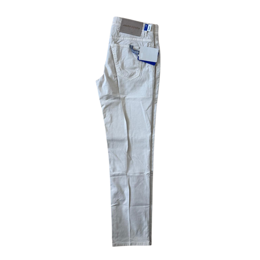 Jacob Cohën Scott Slim fit Jeans (Cream) (New)