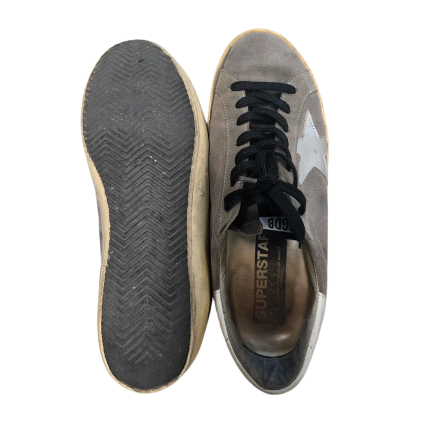 Golden Goose Superstar Sneakers (Gray)