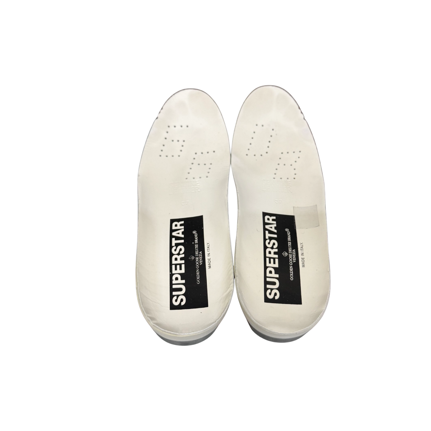 Golden Goose Superstar Sneakers (White) (Womens)