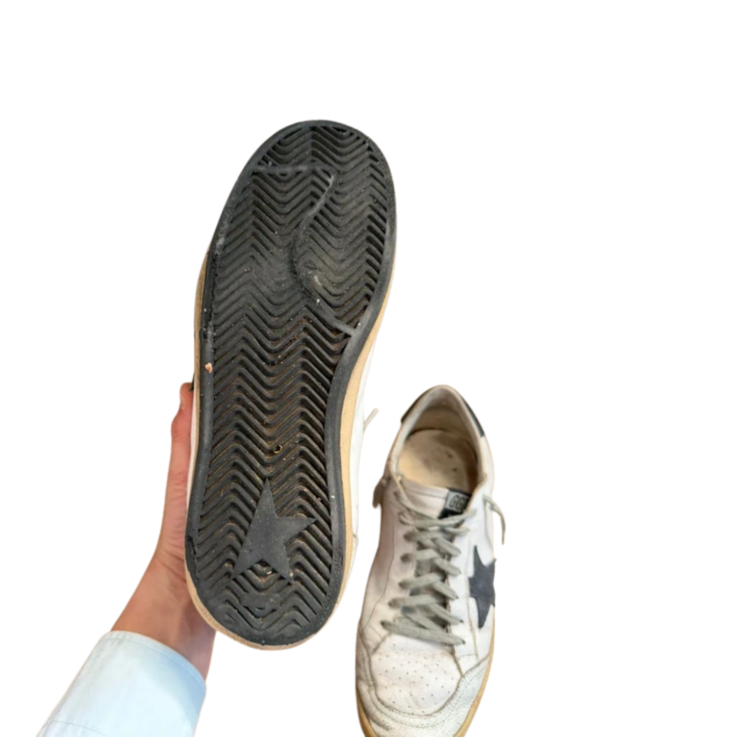 Golden Goose Ballstar Sneakers (White)