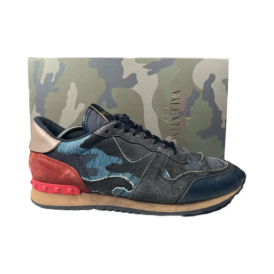 Valentino Garavani Rockrunner Sneakers (Navy Camo)