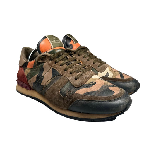 Valentino Garavani Rockrunner Sneakers (Brown)