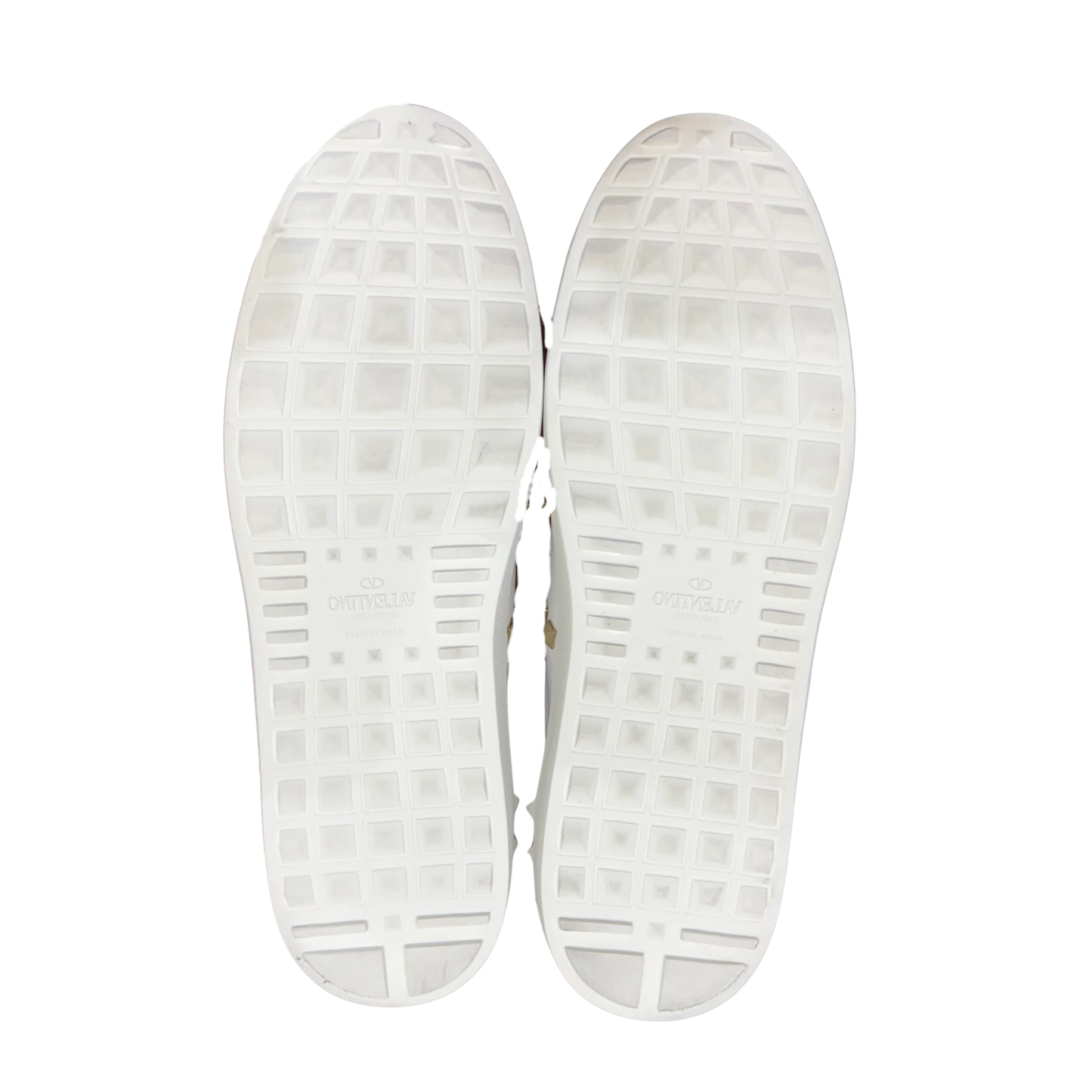 Valentino Open Sneakers (White) (Womens)