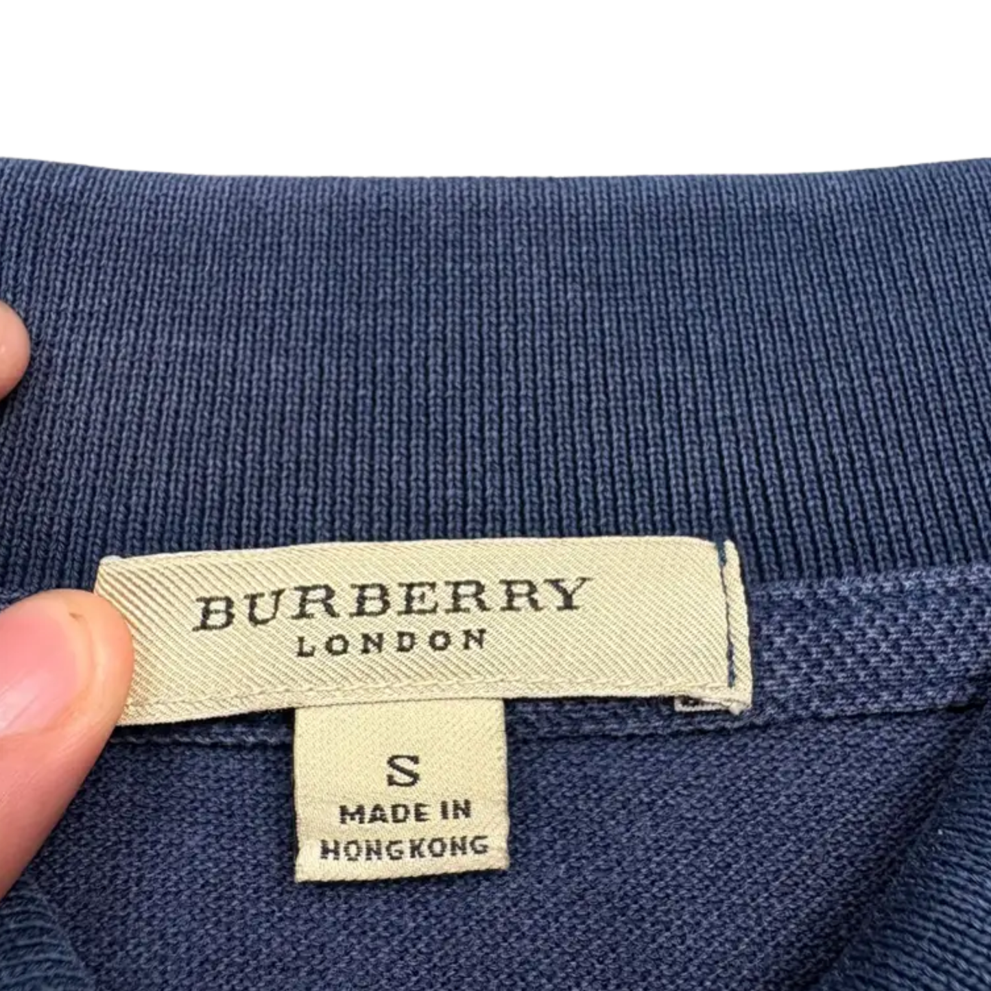 Burberry Polo Shirt (Blue)