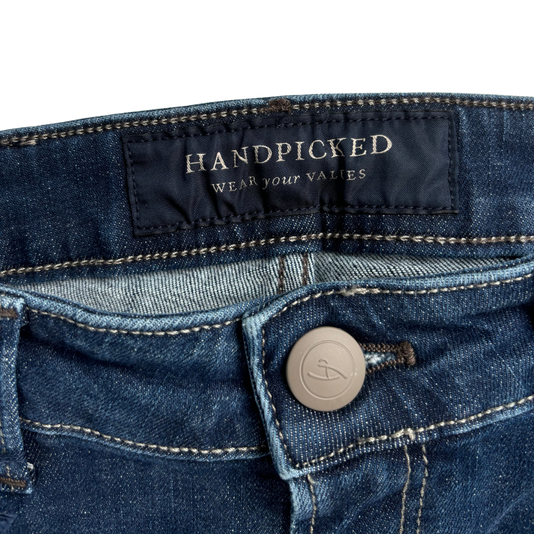 Handpicked Ravello Slim Fit Jeans (Navy) (New)