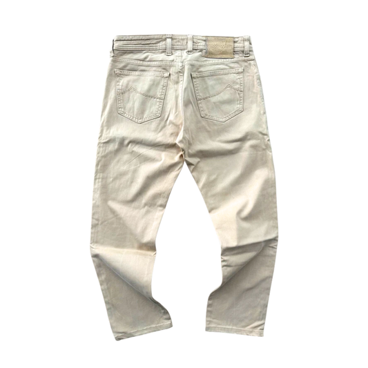 Jacob Cohën 622 Slim Fit Jeans (Beige)