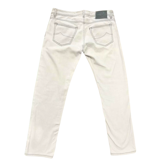 Jacob Cohën 622 Slim Fit Jeans (White)