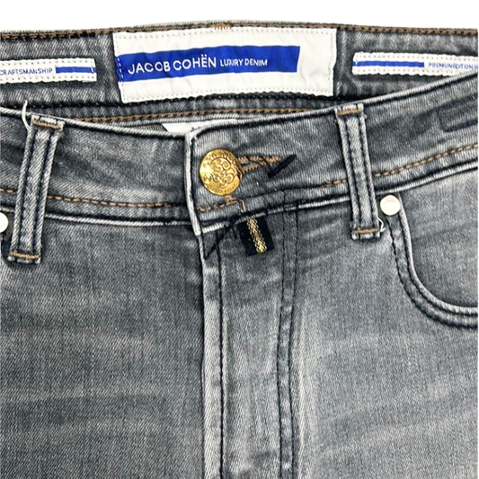 Jacob Cohën Bard Slim Fit Jeans (Gray)