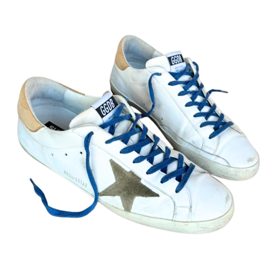 Golden Goose Superstar Sneakers (White)