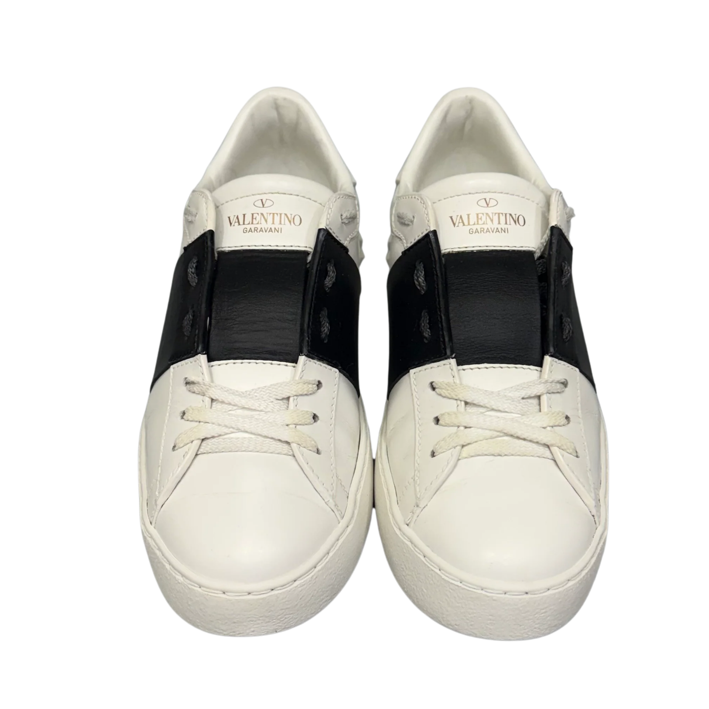 Valentino Open Sneakers (Black) (Womens)